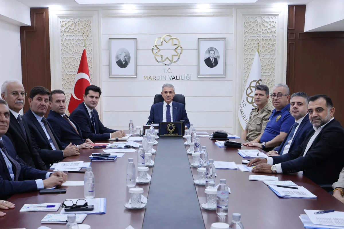 Mardin’de İl Spor Güvenlik Kurulu Toplantısı Yapıldı