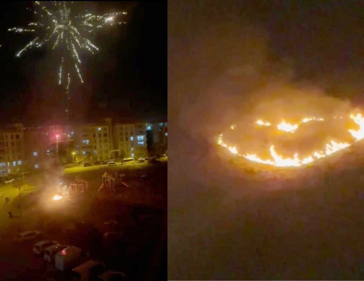 Mardin'de ilanıaşk yangına neden oluyordu