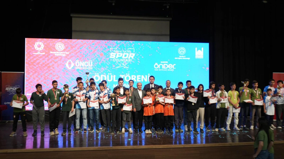 Mardin&rsquo;de İlk Kez D&uuml;zenlenen İmam Hatip Spor Oyunları &Ouml;d&uuml;l T&ouml;reniyle Sona Erdi