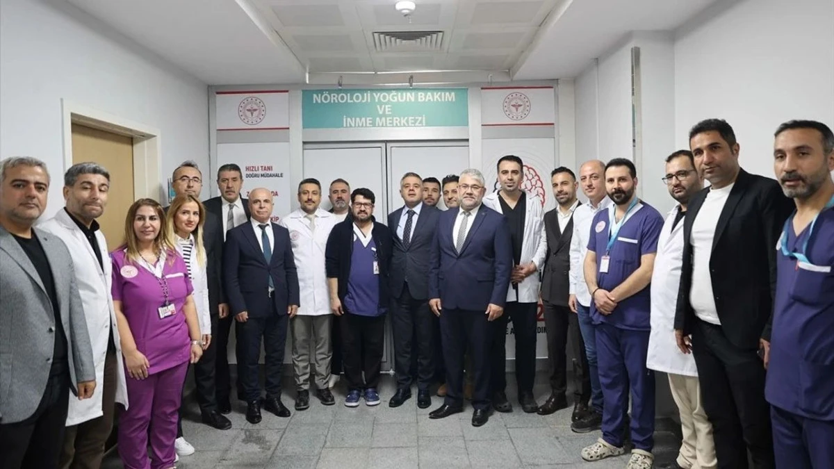 Mardin&rsquo;de İnme Merkezi Hizmete A&ccedil;ıldı