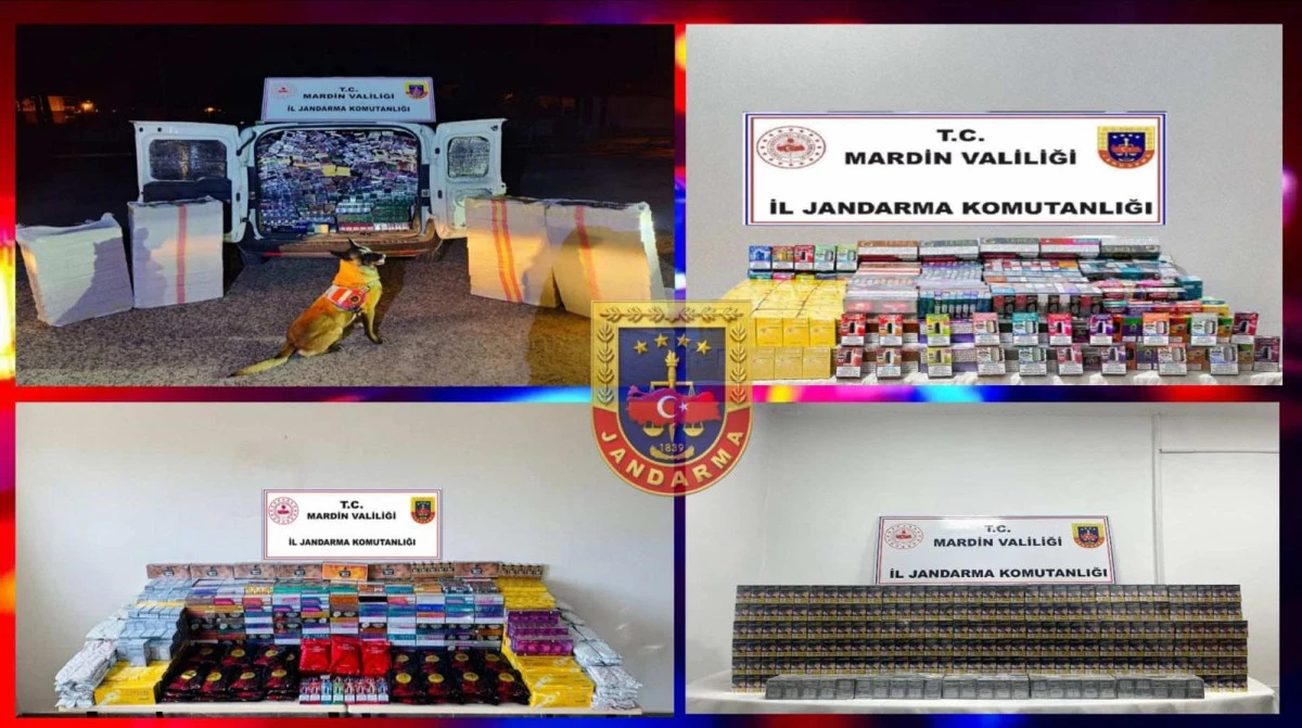 Mardin&rsquo;de ka&ccedil;ak t&uuml;t&uuml;n operasyonu