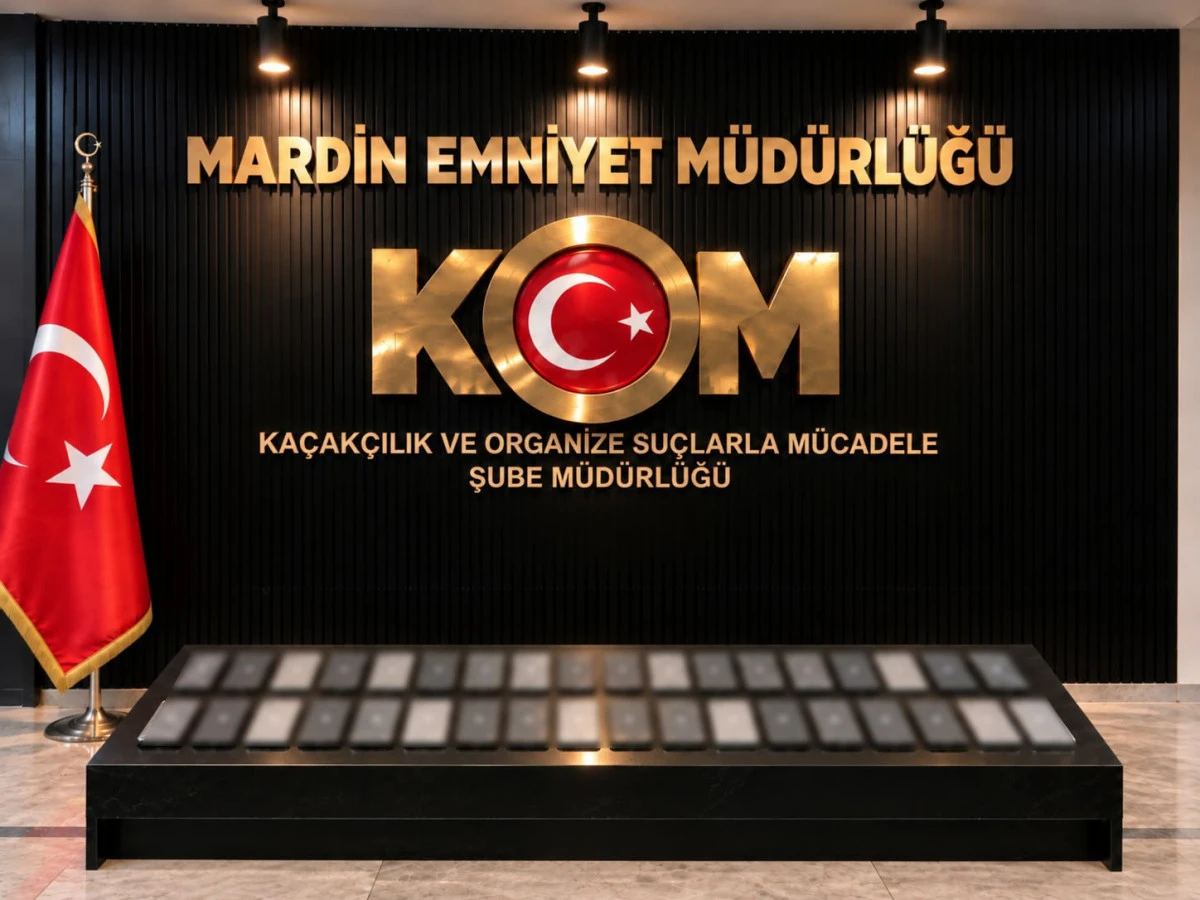 Mardin'de ka&ccedil;ak&ccedil;ılık operasyonu