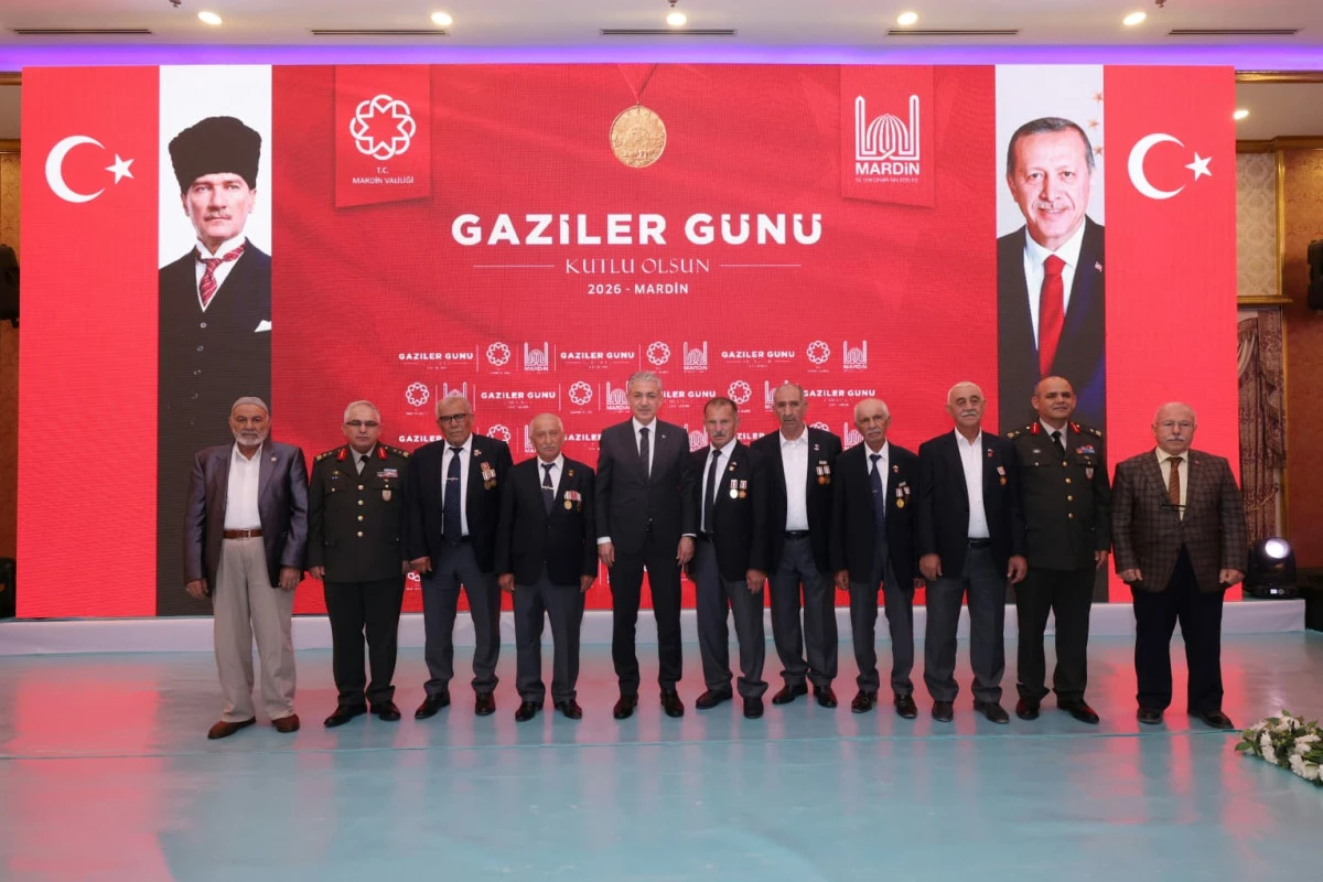 Mardin&rsquo;de Kahraman Gaziler ve Aileleri Onuruna Program D&uuml;zenlendi