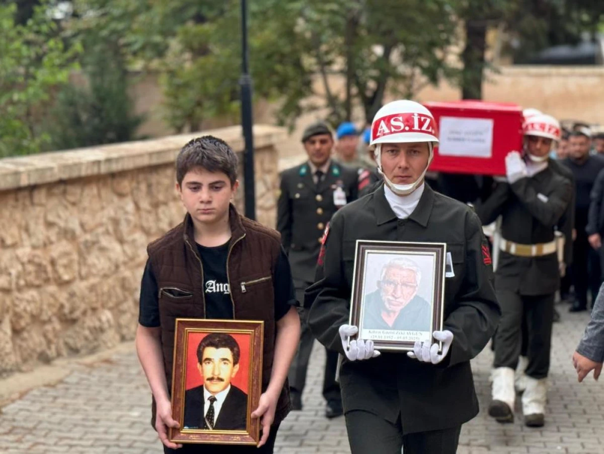 Mardin'de Kıbrıs gazisi son yolculuğuna uğurlandı