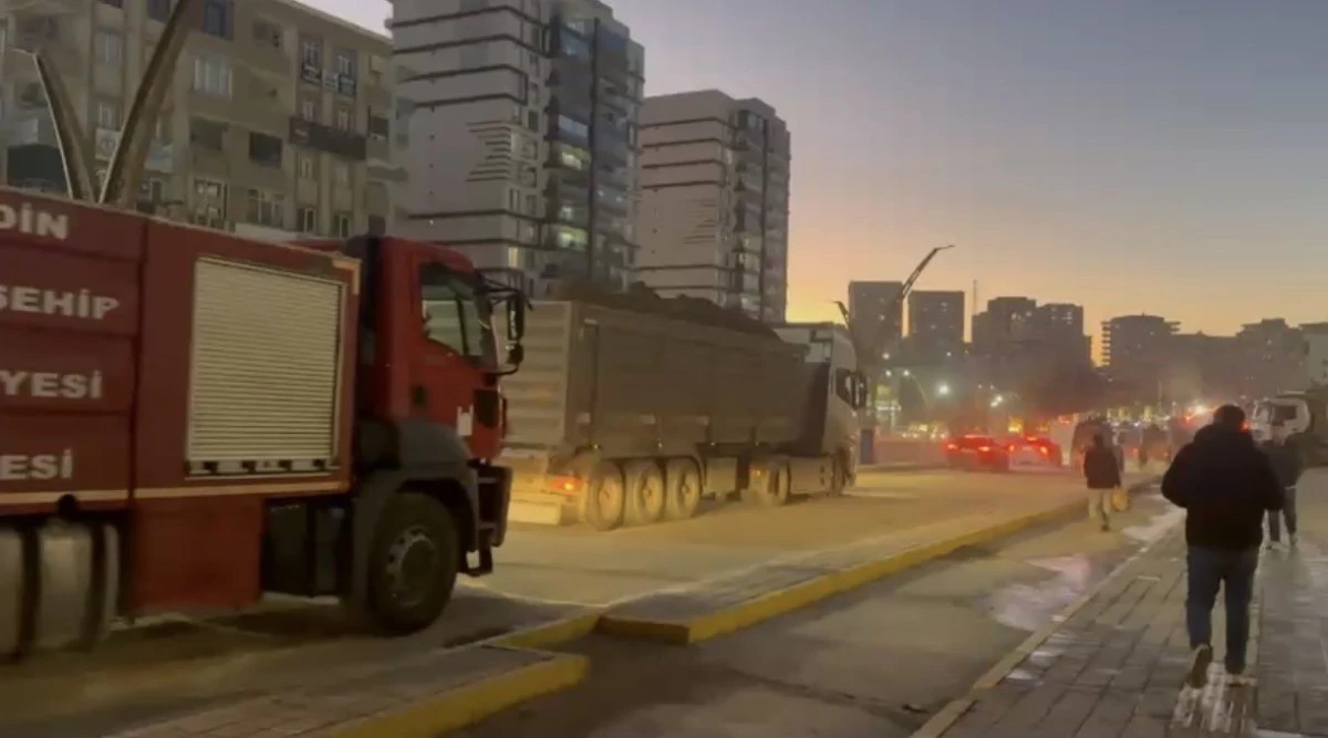 Mardin'de kire&ccedil; fabrikasında &ccedil;ıkan yangın s&ouml;nd&uuml;r&uuml;ld&uuml;