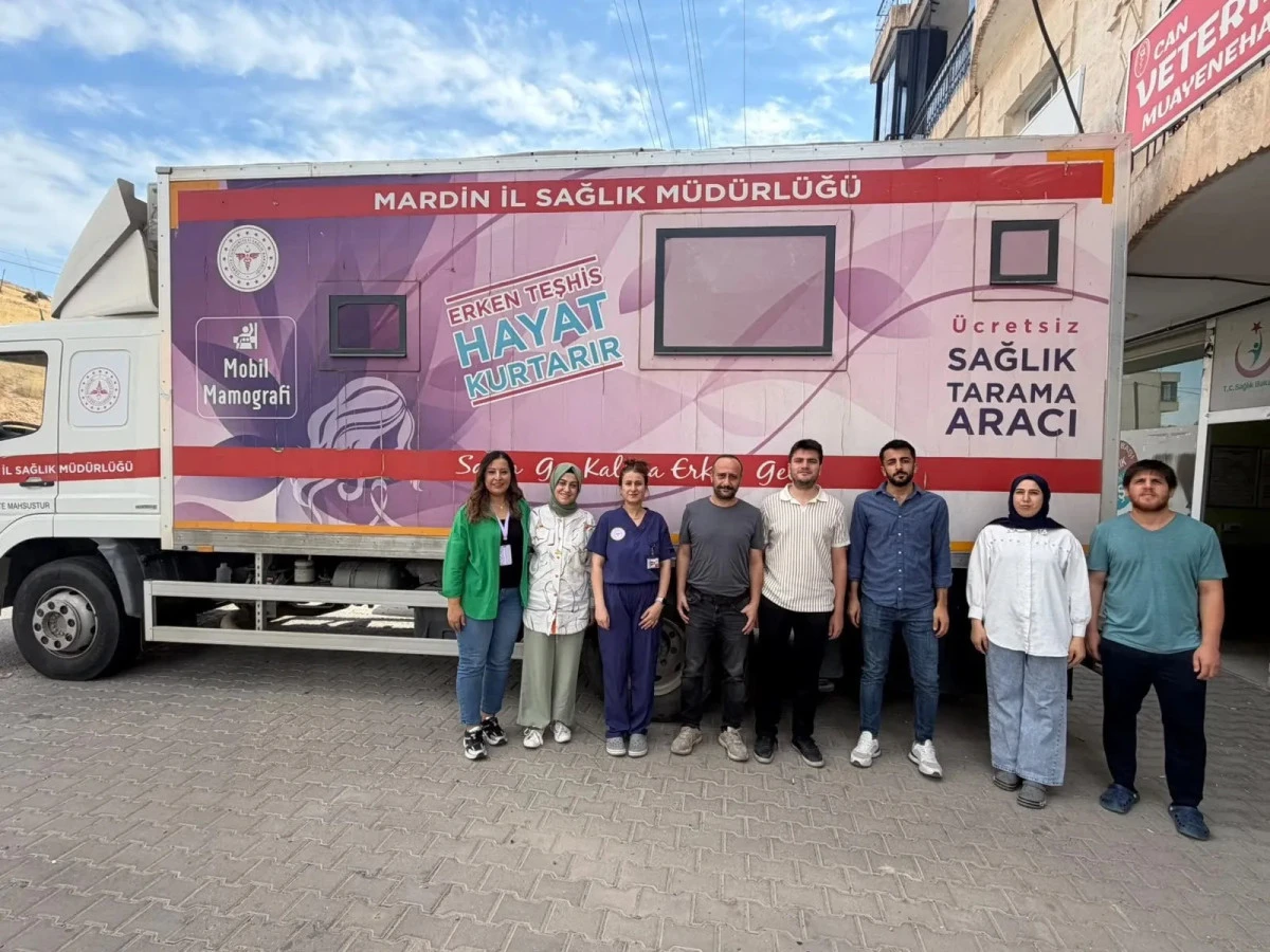 Mardin'de Mobil Kanser Tarama Aracı ile Yerinde Sağlık Denetimi