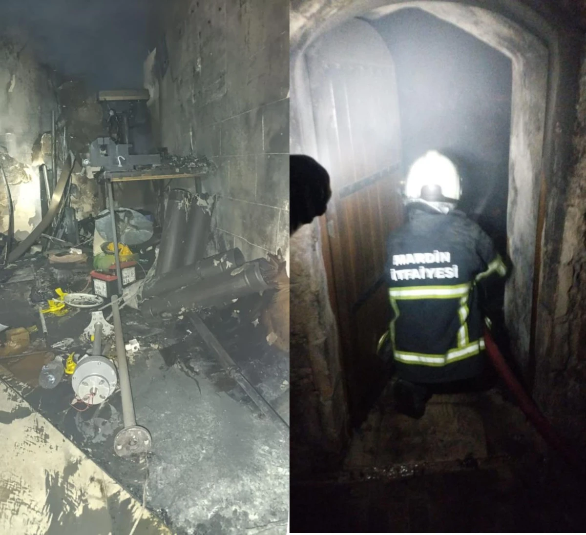 Mardin&rsquo;de m&uuml;stakil evde &ccedil;ıkan yangın s&ouml;nd&uuml;r&uuml;ld&uuml;