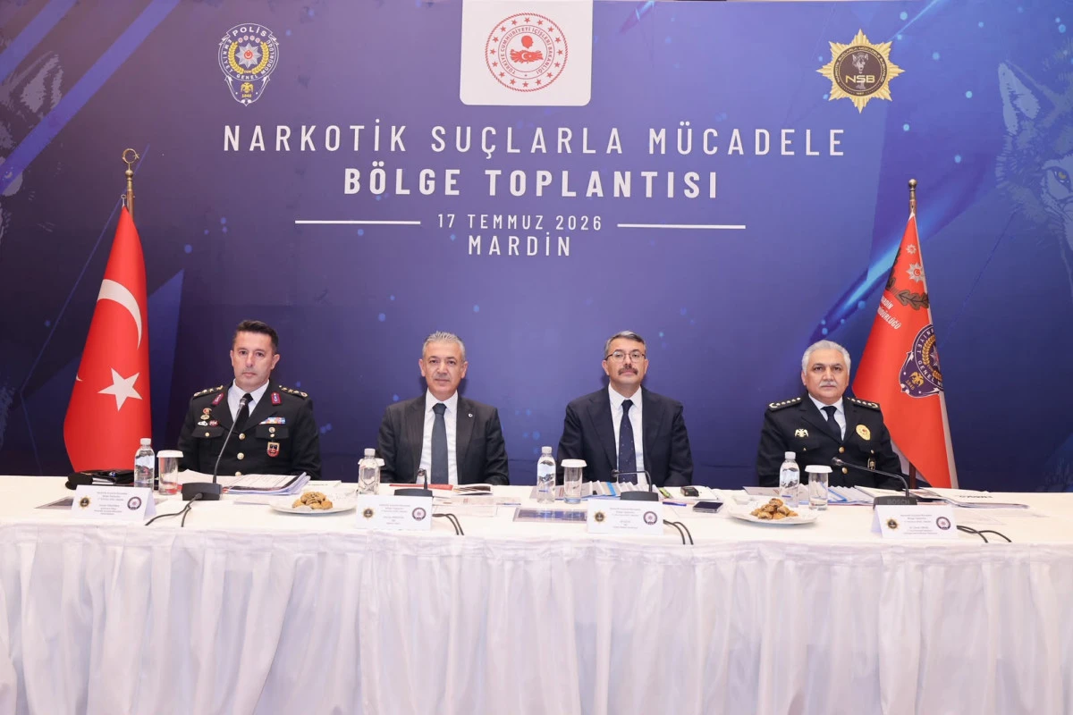Mardin&rsquo;de Narkotik Su&ccedil;larla M&uuml;cadele B&ouml;lge Değerlendirme Toplantısı Ger&ccedil;ekleştirildi