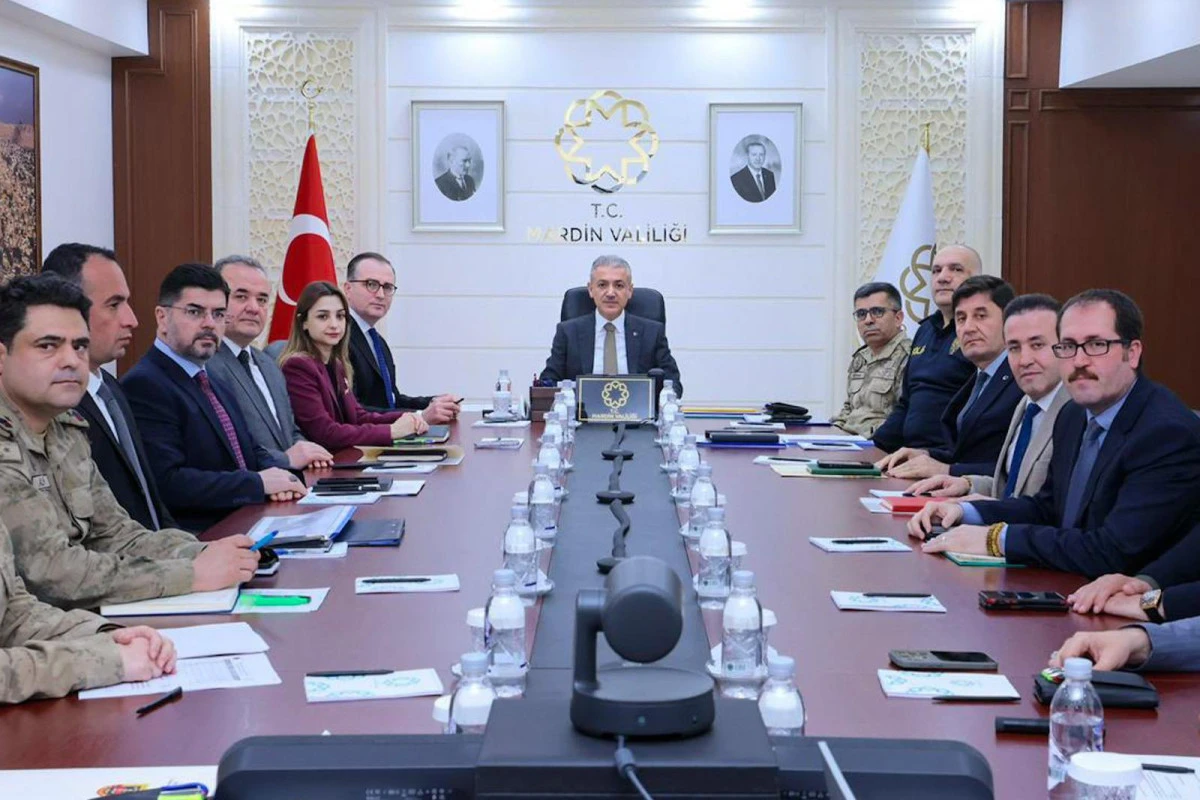 Mardin&rsquo;de Okul G&uuml;venliği Masaya Yatırıldı