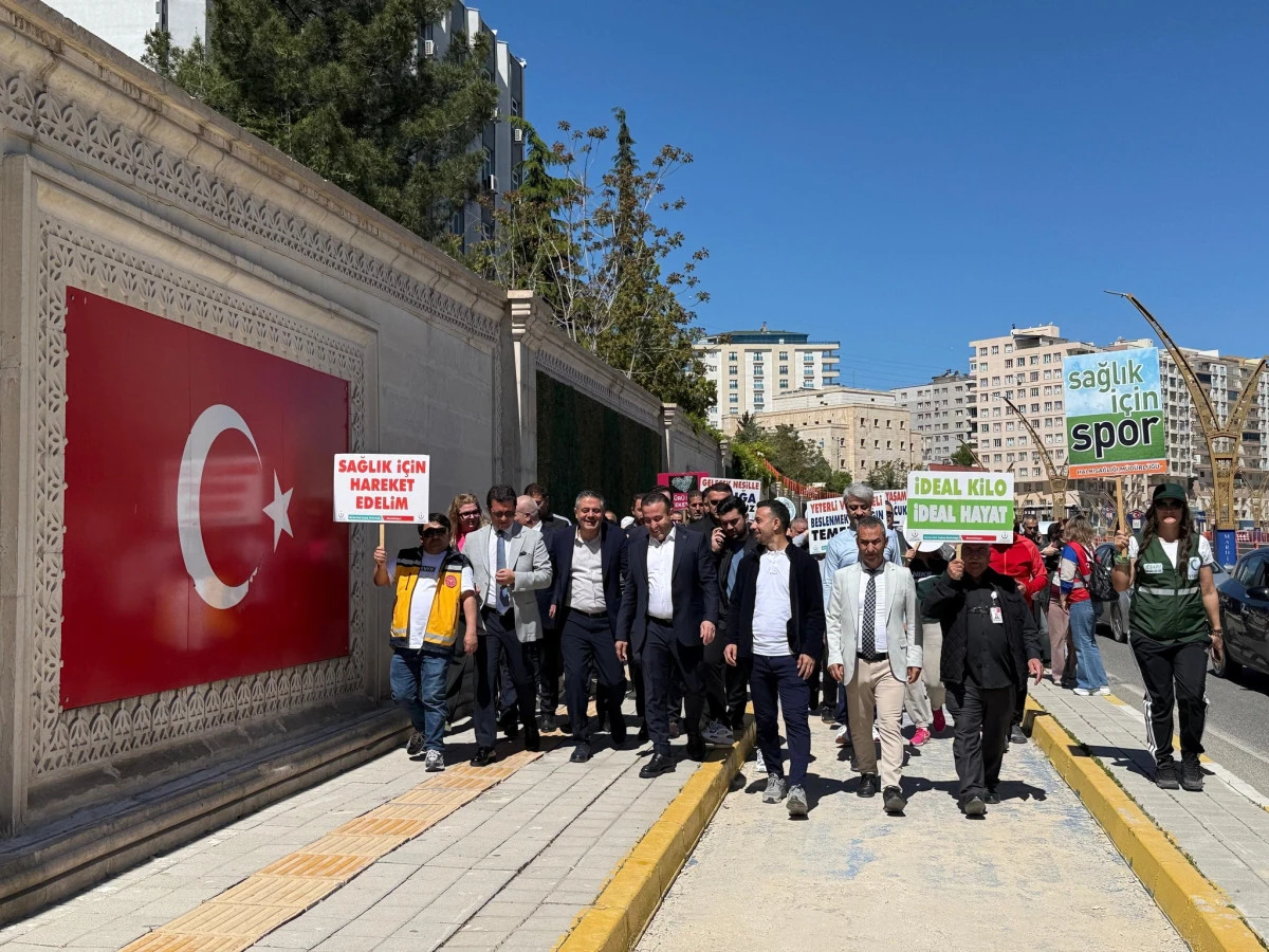 Mardin&rsquo;de &lsquo;Sağlık İ&ccedil;in Y&uuml;r&uuml;d&uuml;ler