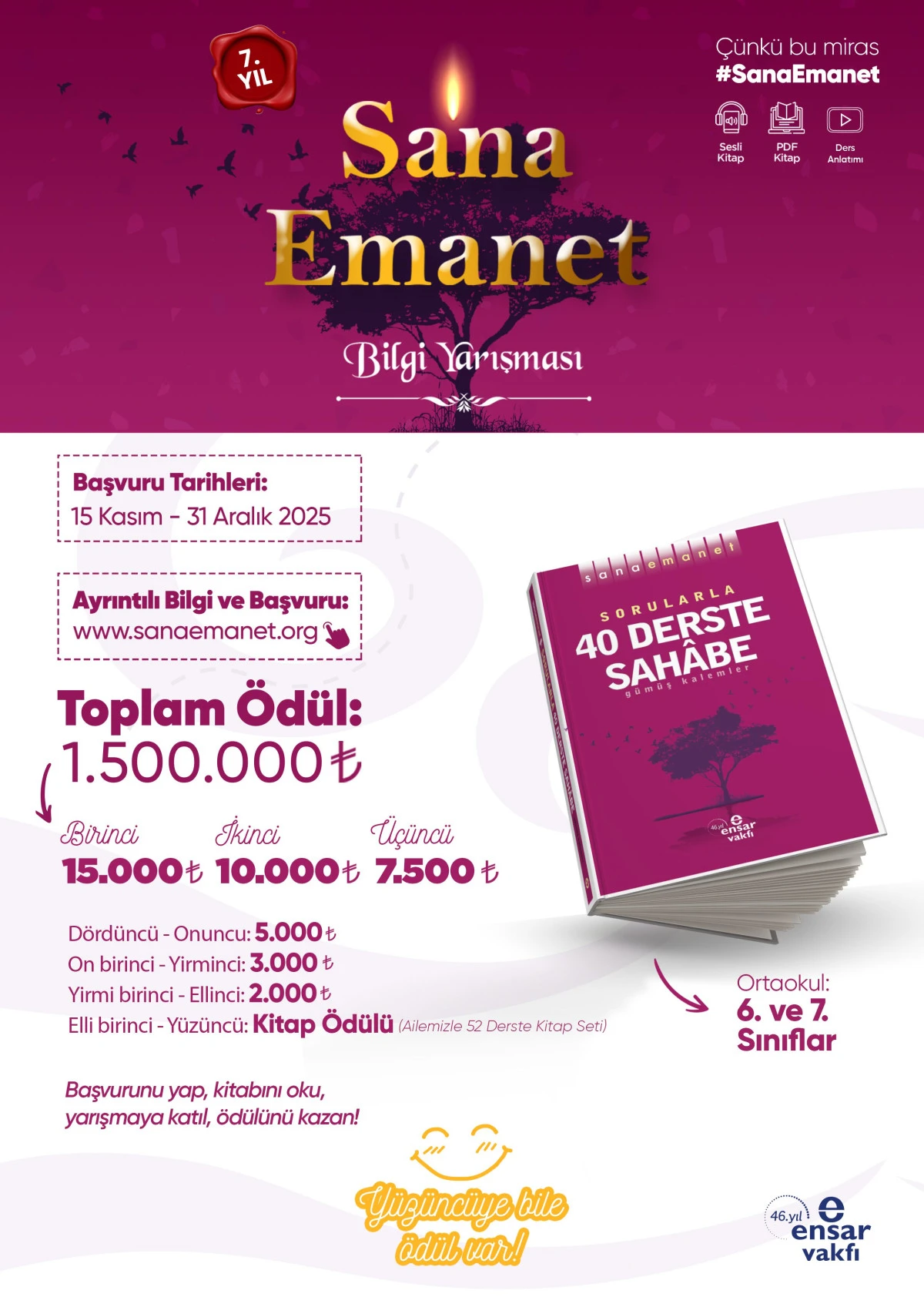 Mardin’de Sana Emanet Bilgi Yarışması Başlıyor