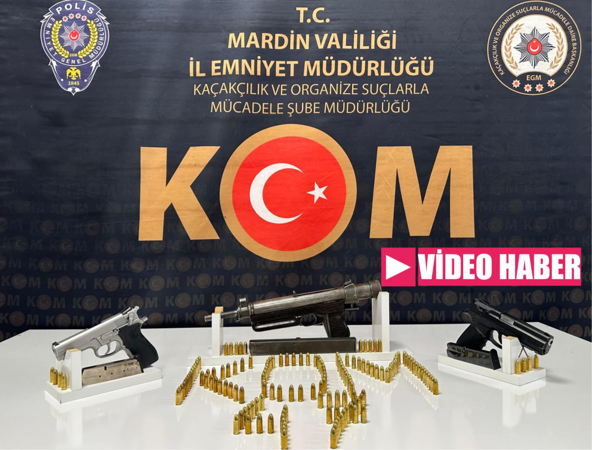 Mardin'de Silah Kaçakçılığı Operasyonunda 8 Şahıs Yakalandı