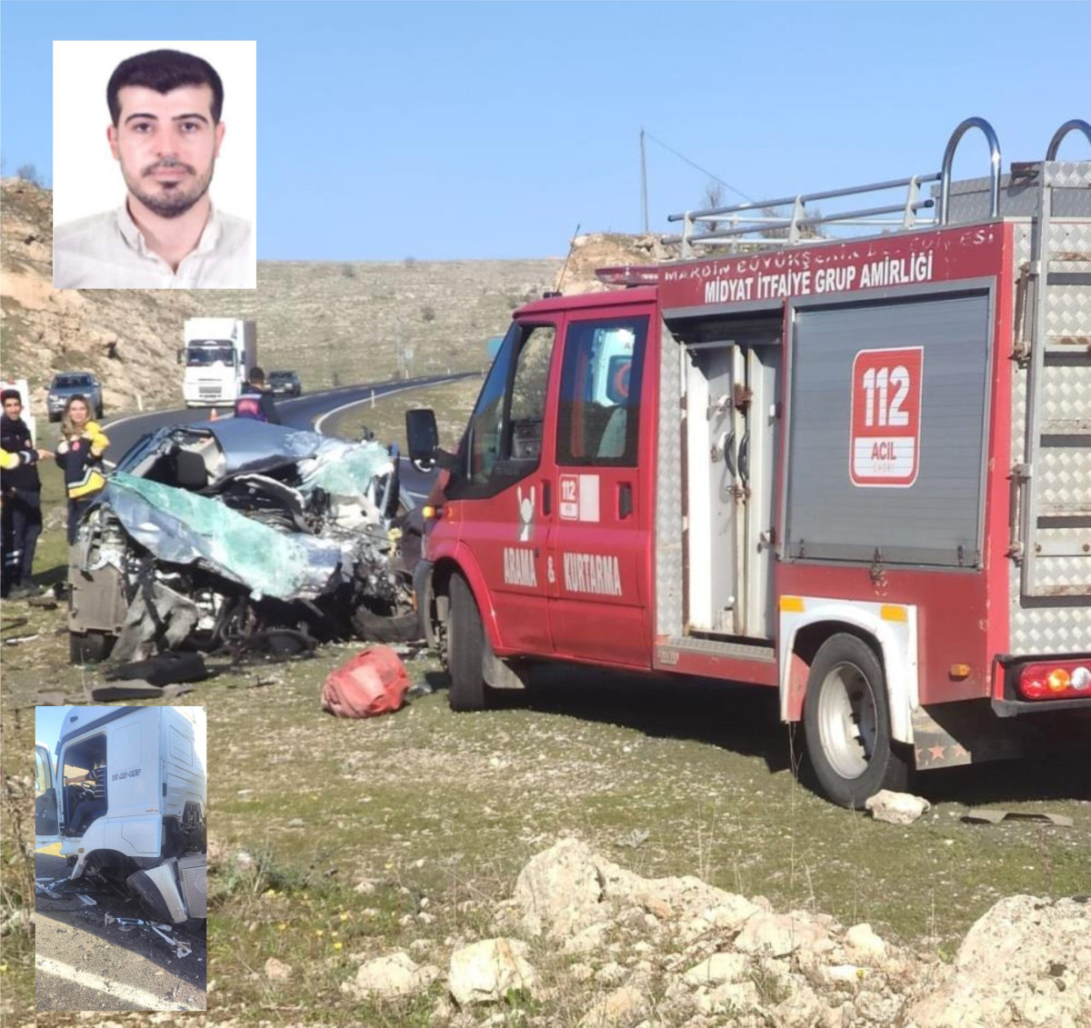 Mardin’de tanker ile otomobil çarpıştı: Öğretmen hayatını kaybetti