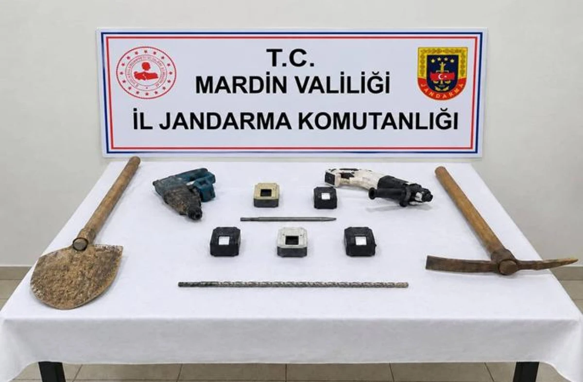 Mardin&rsquo;de Tarihi Eser Ka&ccedil;ak&ccedil;ılığı Operasyonu