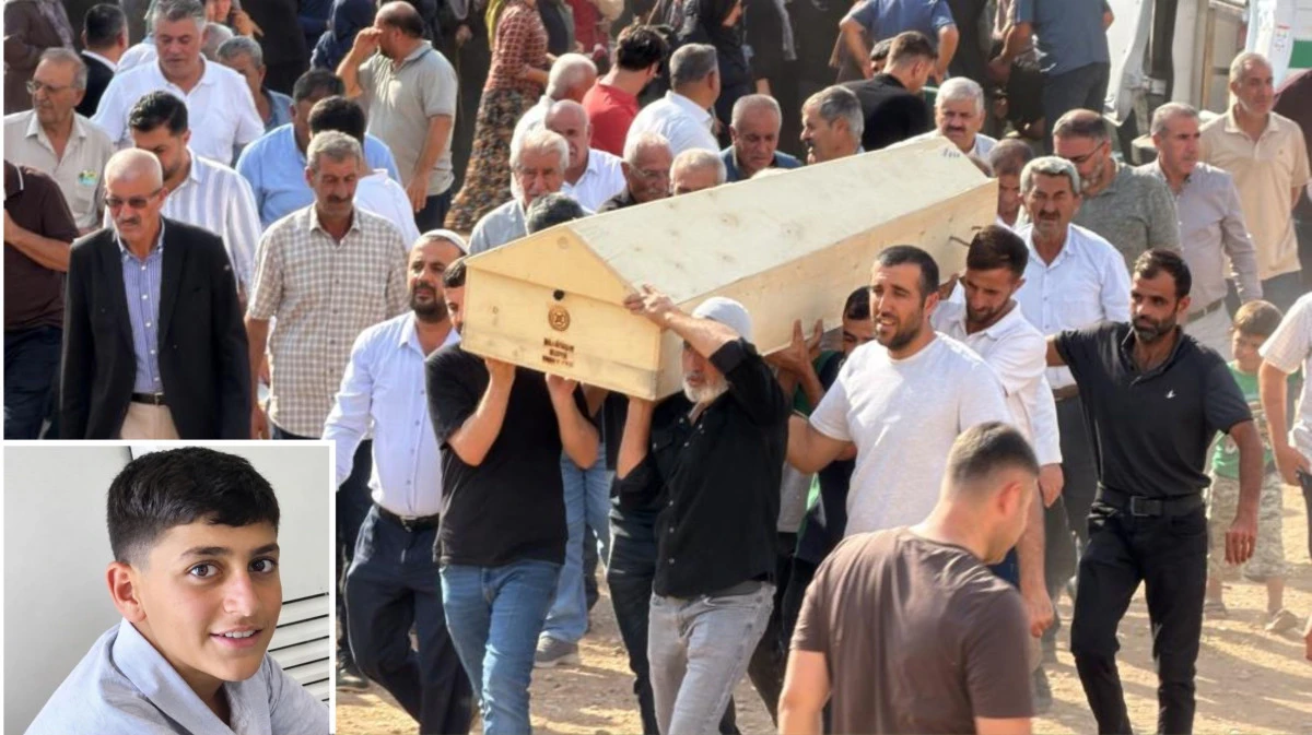 Mardin'de tarlada &ouml;l&uuml; bulunan &ccedil;ocuğun cenazesi defnedildi