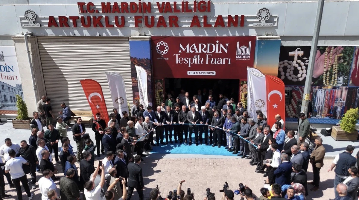 Mardin'de "Tespih Fuarı" a&ccedil;ıldı