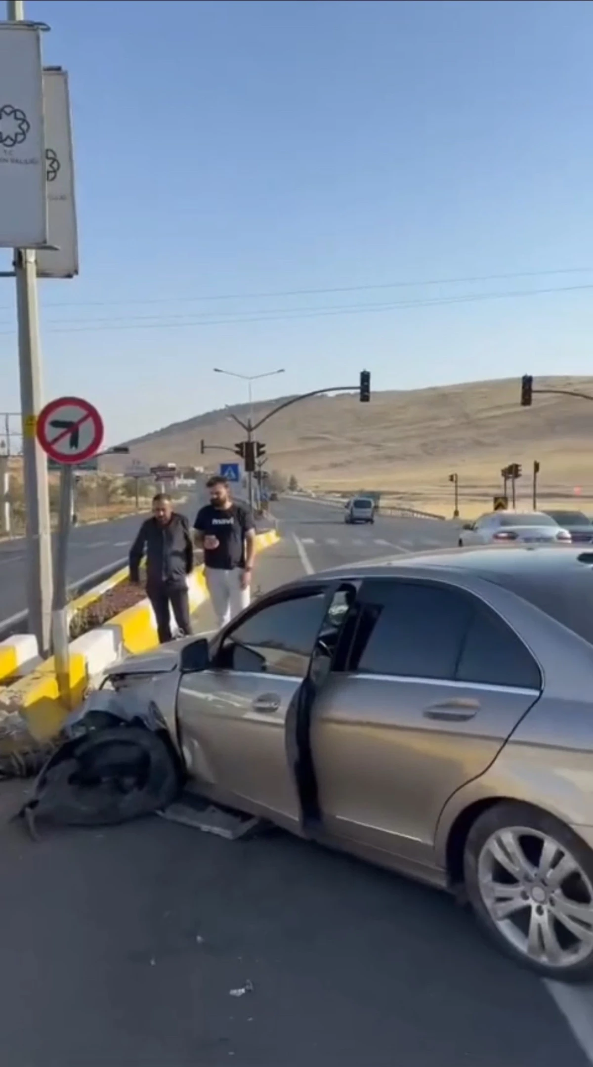 Mardin'de trafik kazası: 2 yaralı