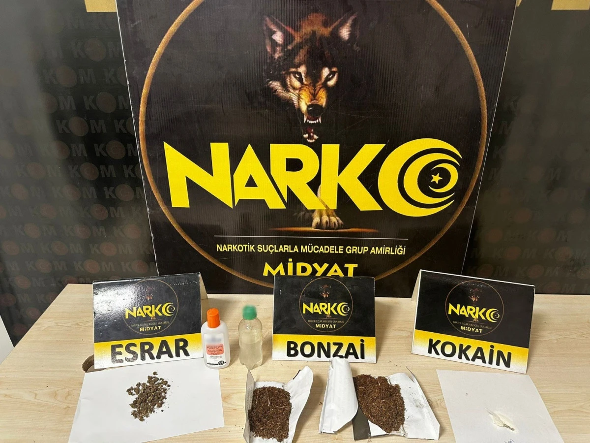  Mardin'de uyuşturucu operasyonu