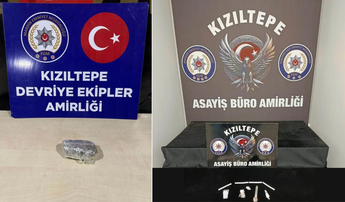 Mardin'de uyuşturucu operasyonu