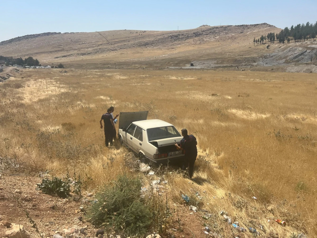 Mardin'de yol kenarına devrilen otomobil s&uuml;r&uuml;c&uuml;s&uuml; yaralandı