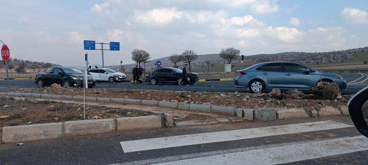 Mardin'de zincirleme trafik kazası