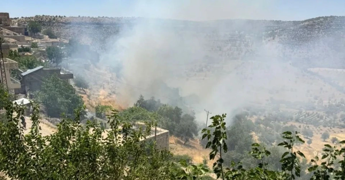 Mardin'deki yangın kontrol altına alındı