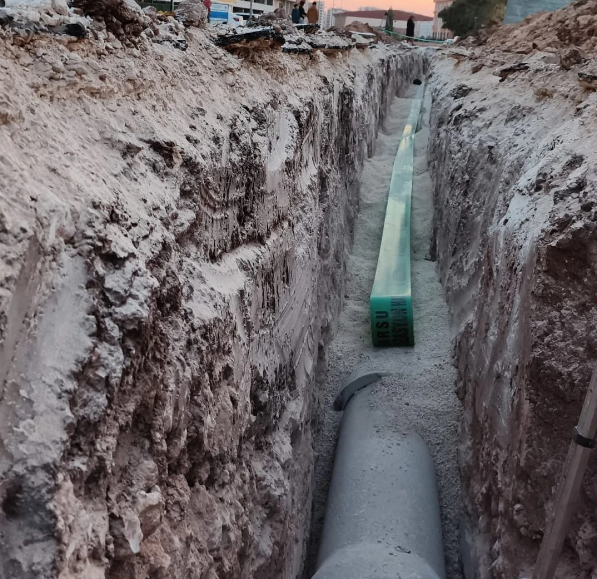 MARSU, Eroğlu Mahallesi&rsquo;nde Atık Su Sorunu &Ccedil;&ouml;z&uuml;me Kavuşturdu