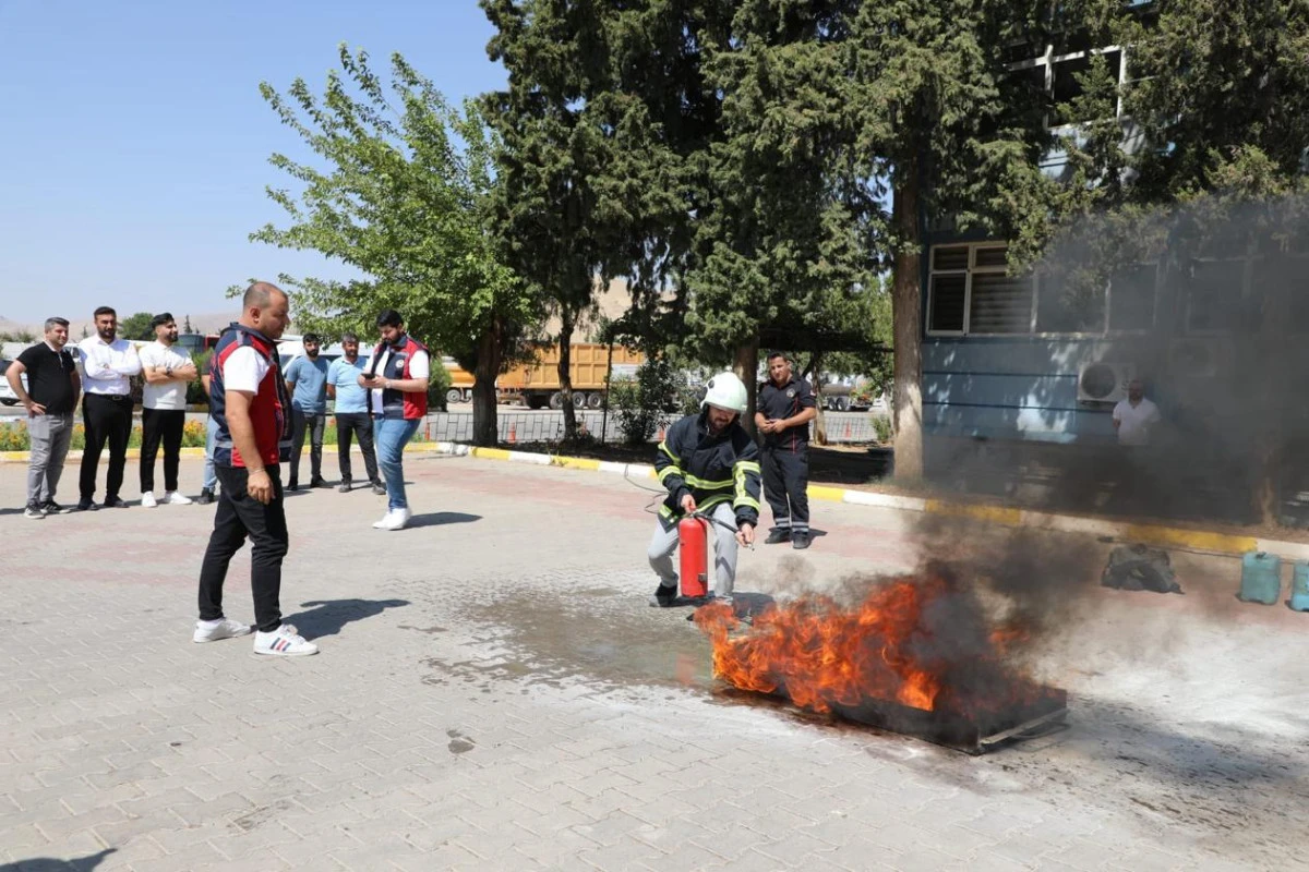 MARSU Personeline Yangın Eğitimi Verildi