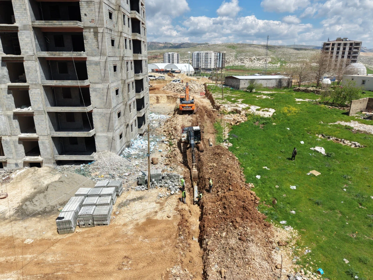 MARSU&rsquo;dan Artuklu Nur Mahallesi&rsquo;ne Altyapı Hamlesi