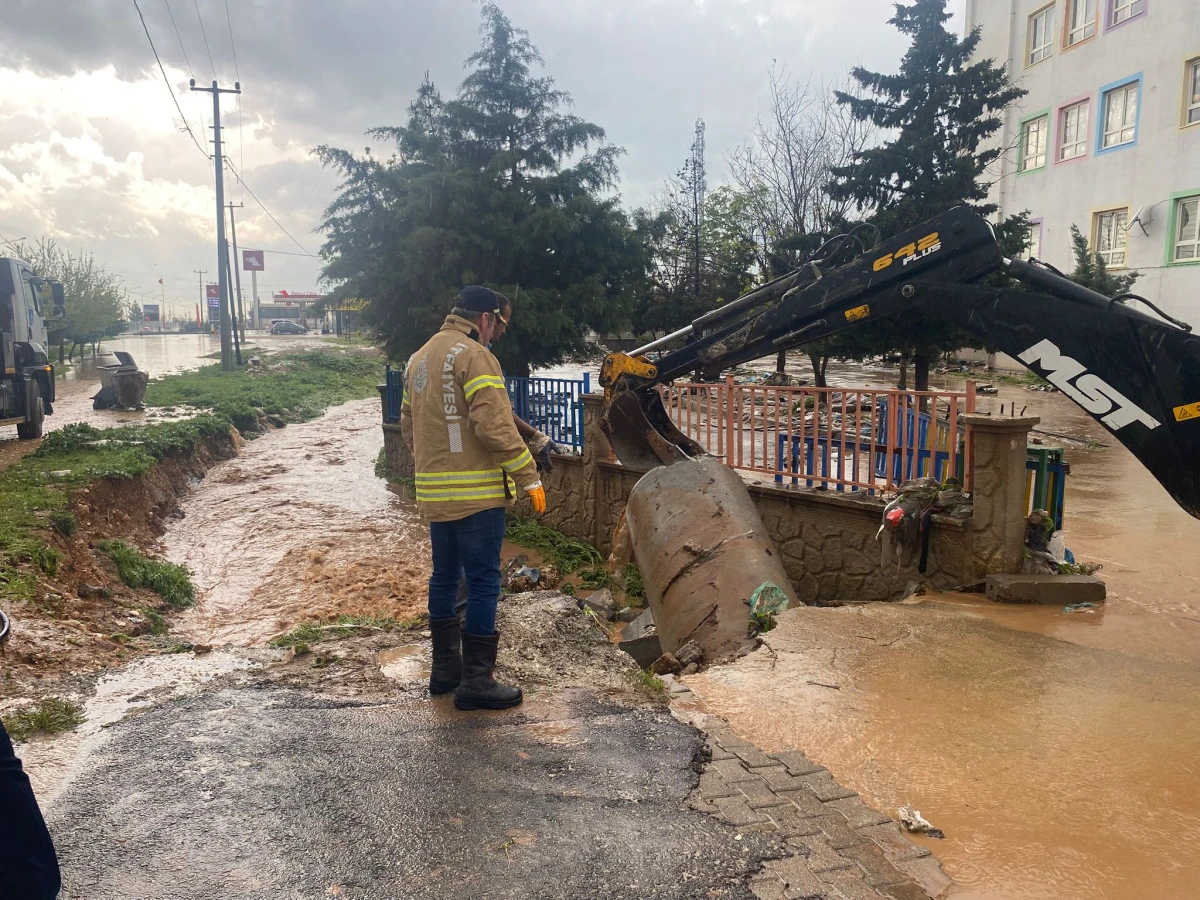 MARSU&rsquo;dan Sağanak Yağış Mesaisi