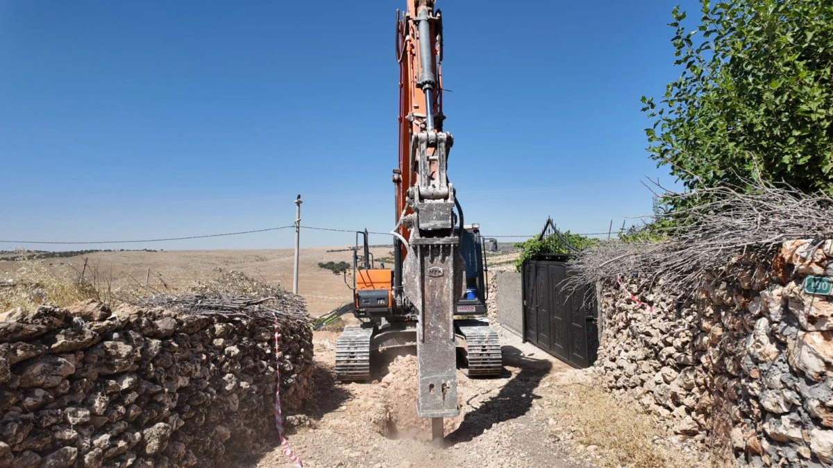 MARSU&rsquo;dan Toptepe&rsquo;ye 4 Bin Metrelik Altyapı &Ccedil;alışması