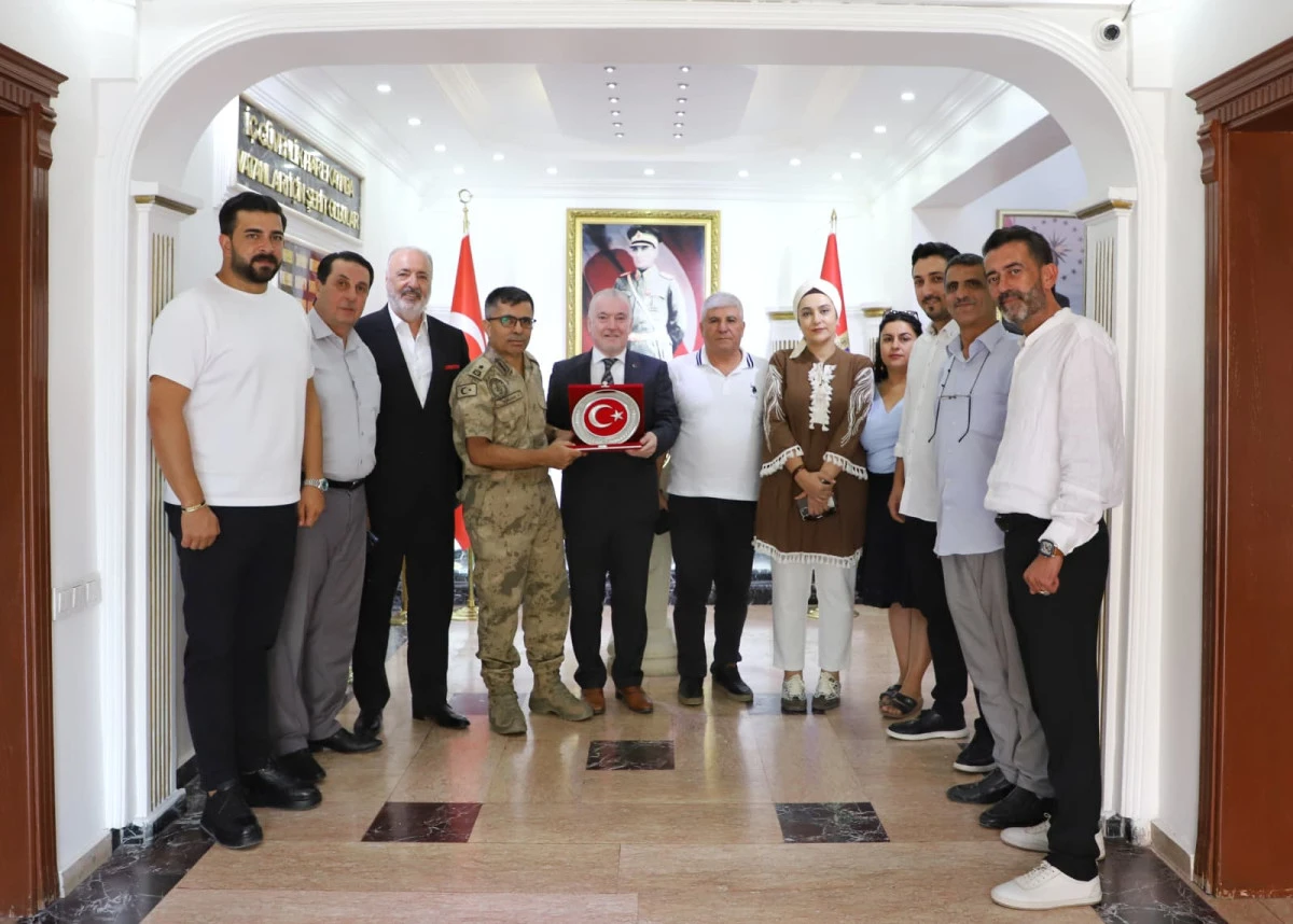 MARTİD'ten Alay Komutanı Saruhan'a Ziyaret 