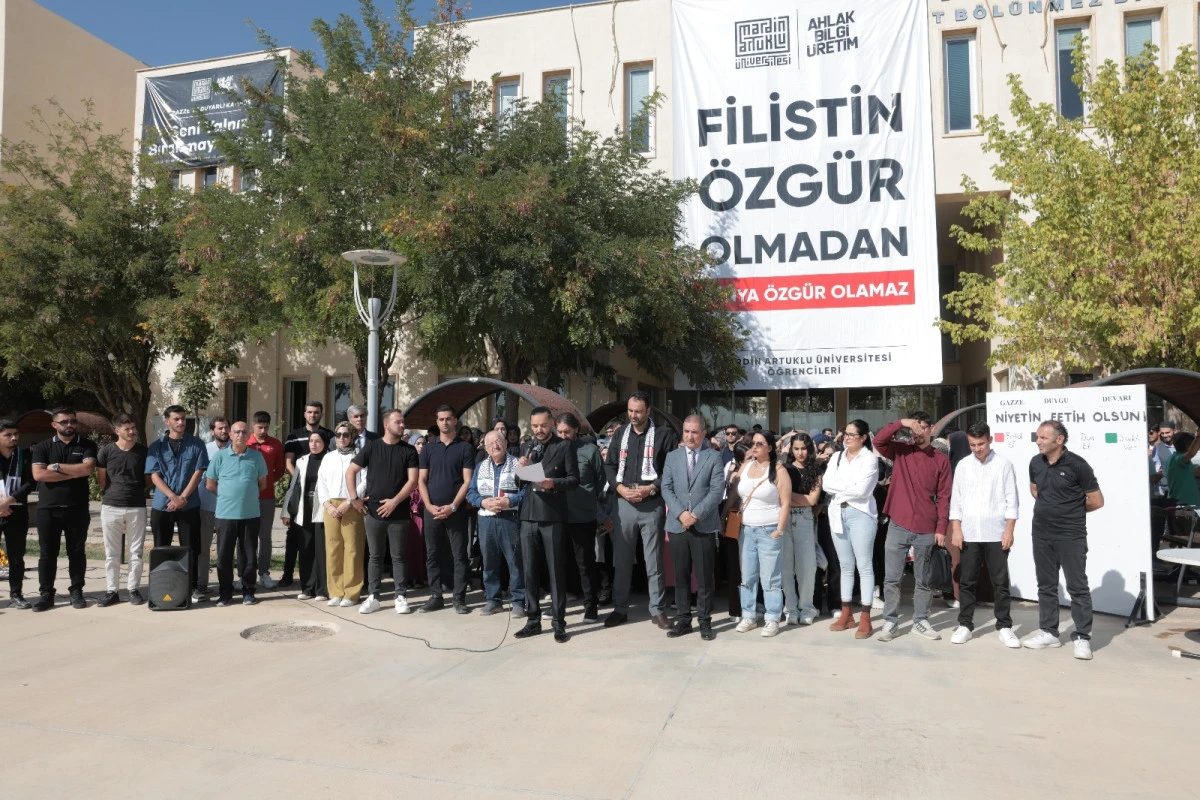 MAÜ Öğrencilerinden Gazze Soykırımına Tepki