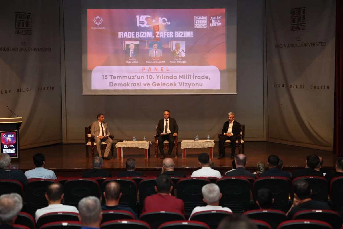 MA&Uuml;&rsquo;de 15 Temmuz&rsquo;un 10. Yılında &ldquo;Milli İrade ve Demokrasi&rdquo; Paneli