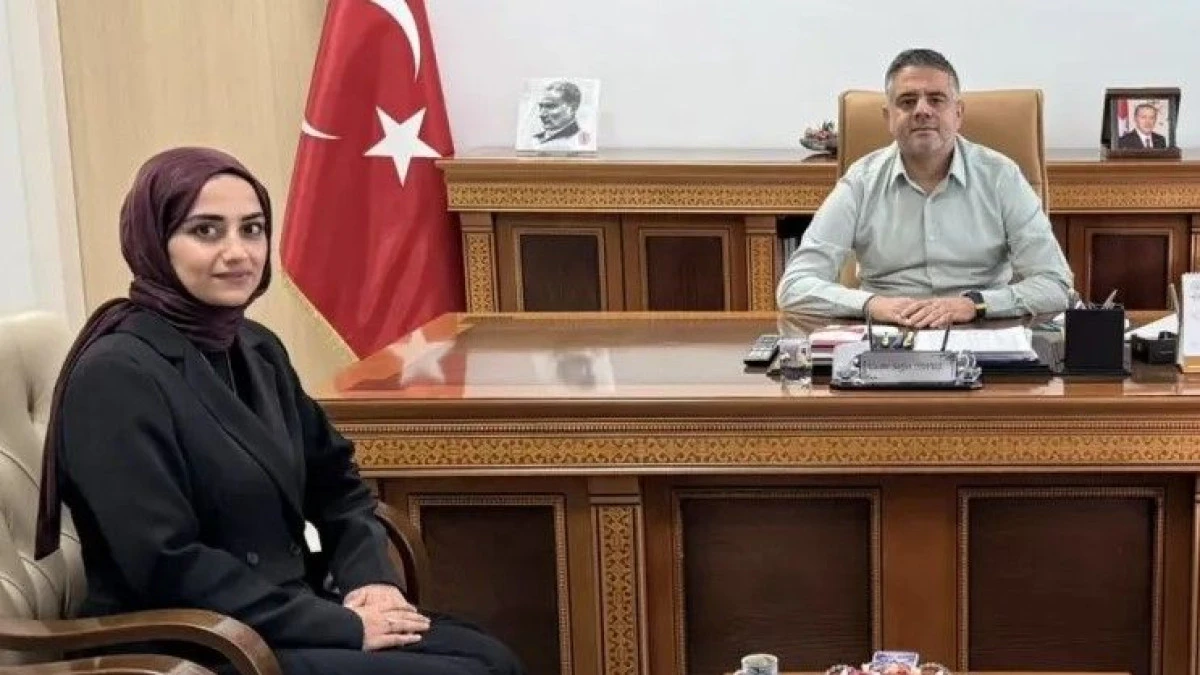 Mazıdağı İl&ccedil;e Sağlık M&uuml;d&uuml;r&uuml; Dr. Semanur &Ccedil;elik G&ouml;revine Başladı