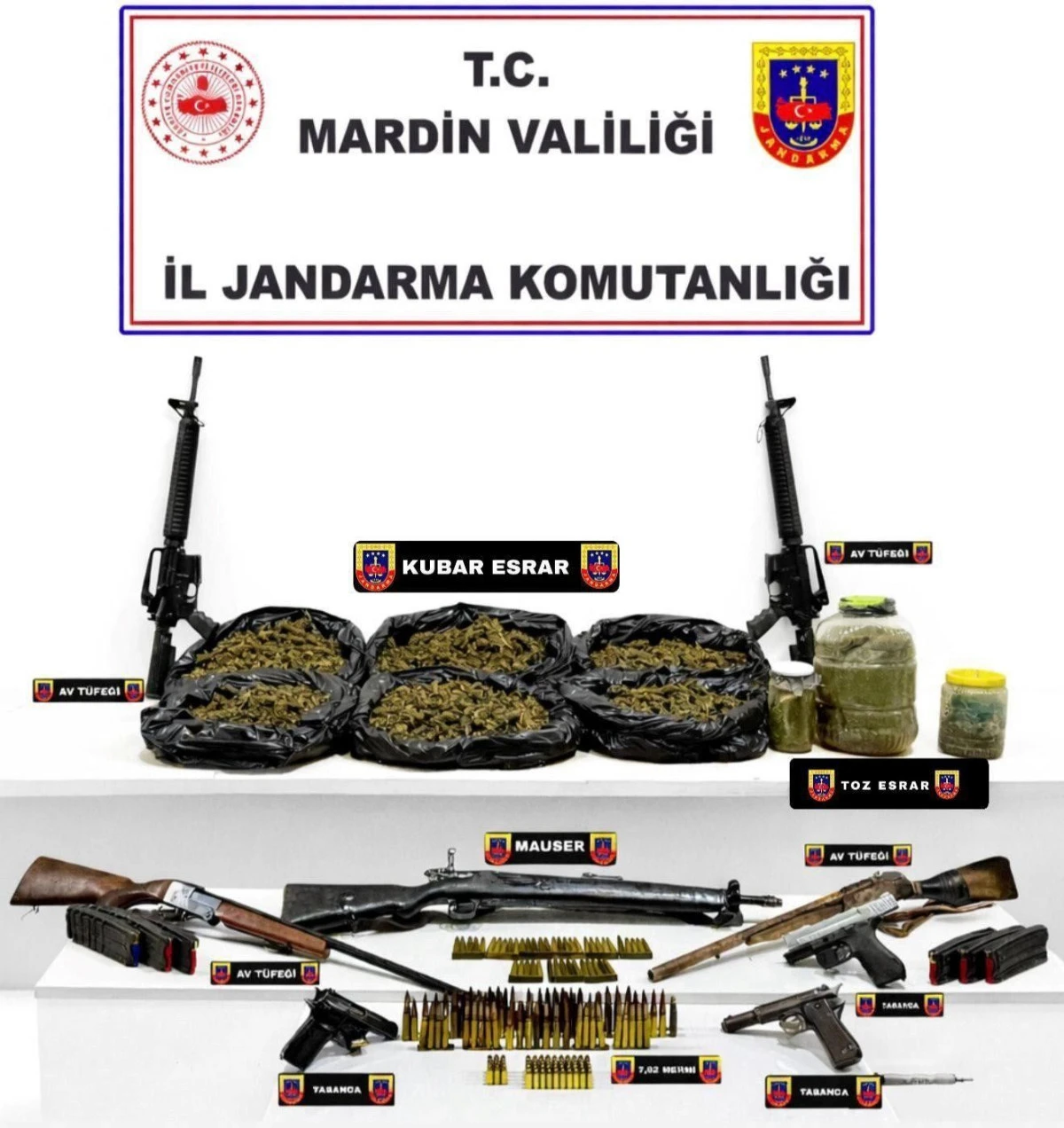 Mazıdağı&rsquo;nda uyuşturucu operasyonu: 35 kilo esrar ele ge&ccedil;irildi