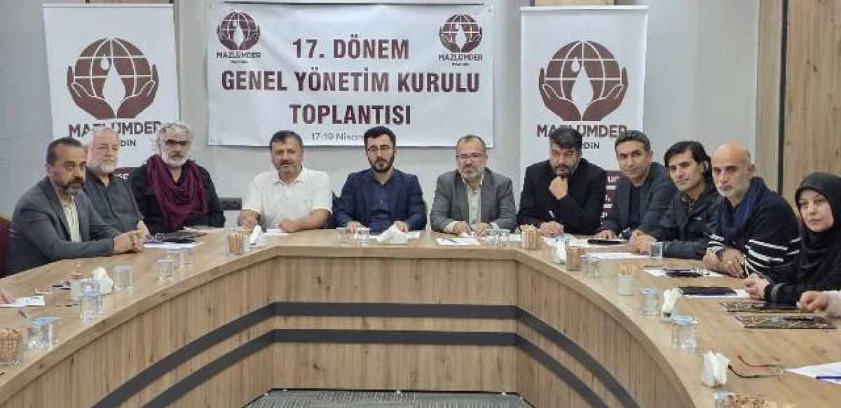 MAZLUMDER Y&ouml;netimi Mardin&rsquo;de Toplandı