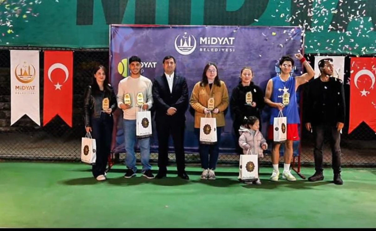 Midyat Cup 2 Tenis Turnuvası Sona Erdi