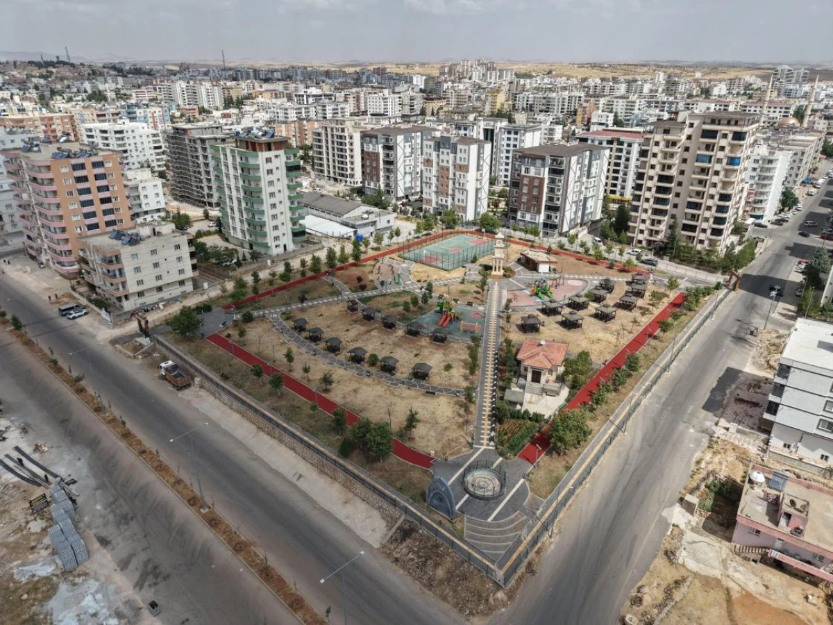 Midyat Kent Parkı Yenileniyor
