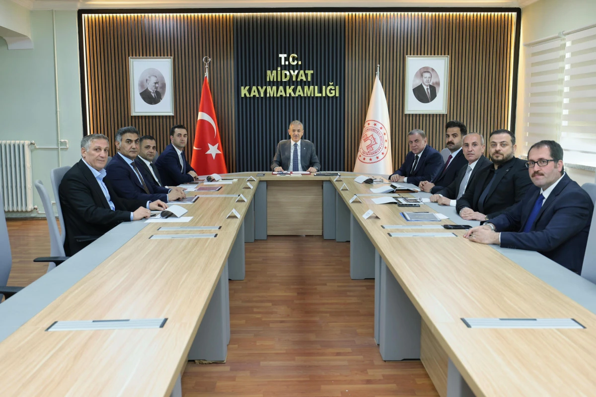Midyat OSB&rsquo;de Y&ouml;netim Kurulu Toplantısı Ger&ccedil;ekleştirildi