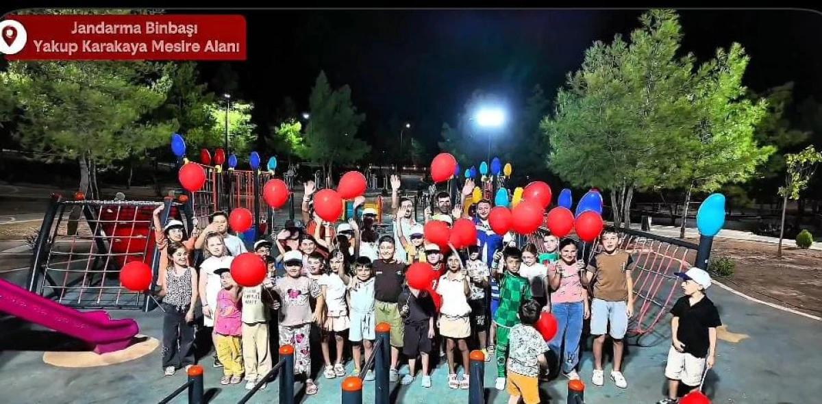 Midyat&rsquo;ta Jandarma Binbaşı Yakup Karakaya Mesire Alanı&rsquo;nda Keyifli Anlar