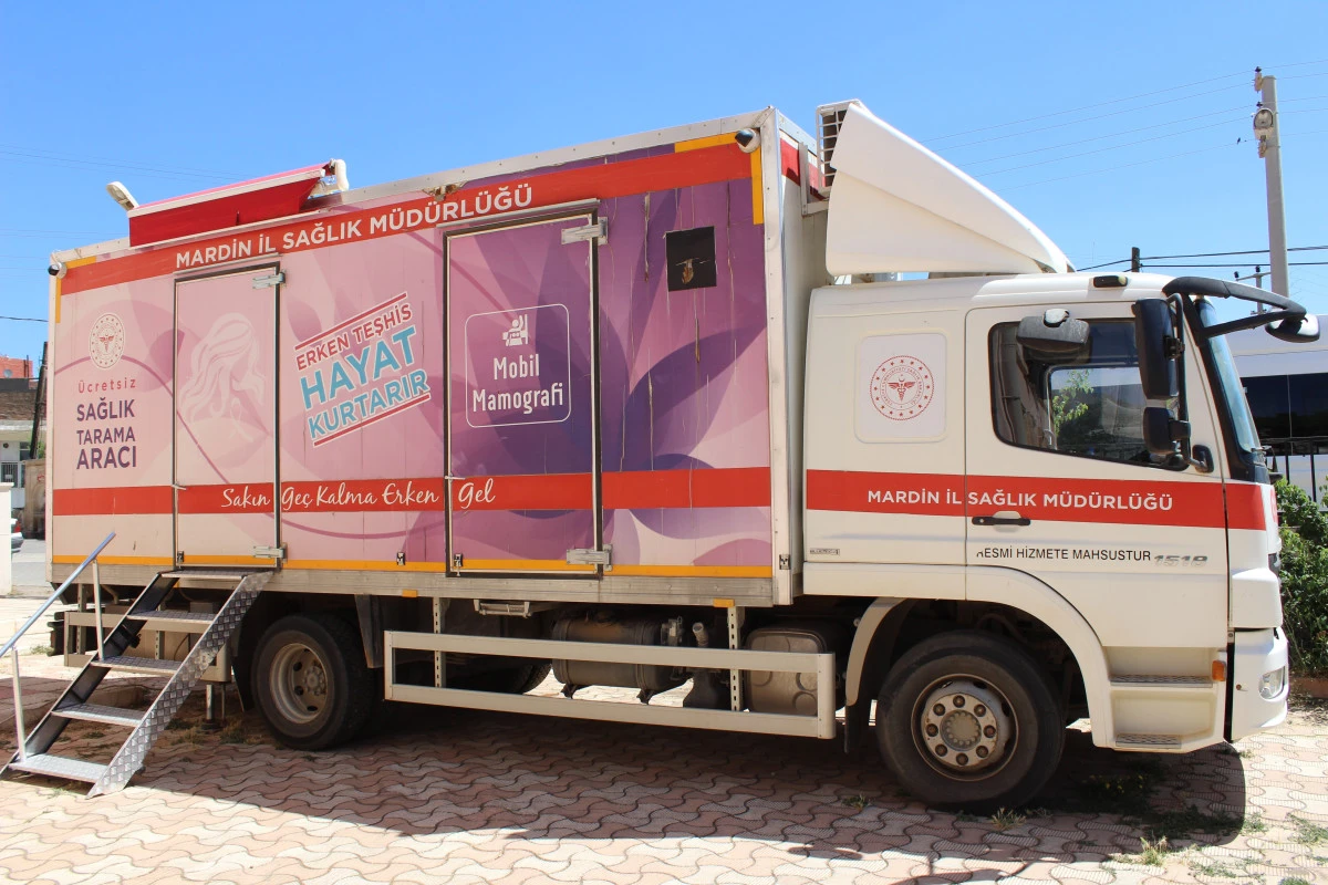 Midyat'ta kanser tarama vatandaşın hizmetinde