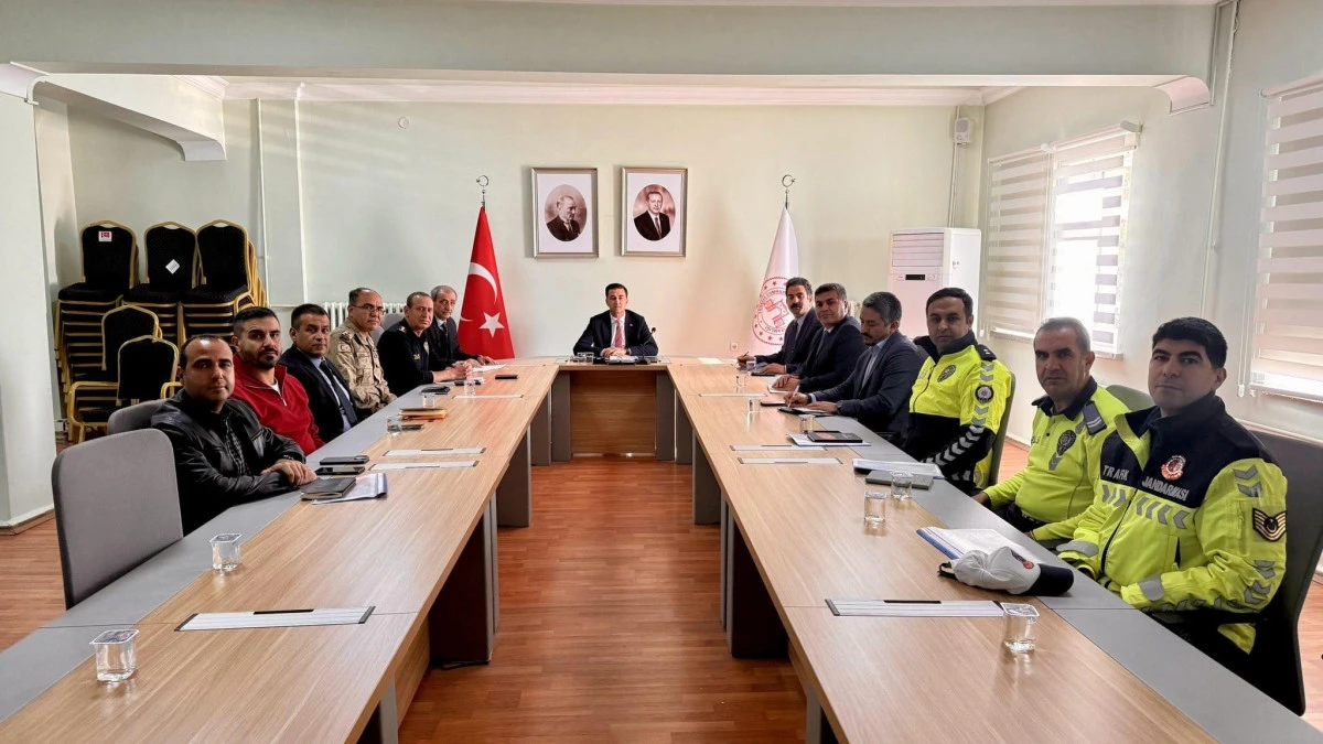 Midyat’ta kış tedbirleri koordinasyon toplantısı yapıldı