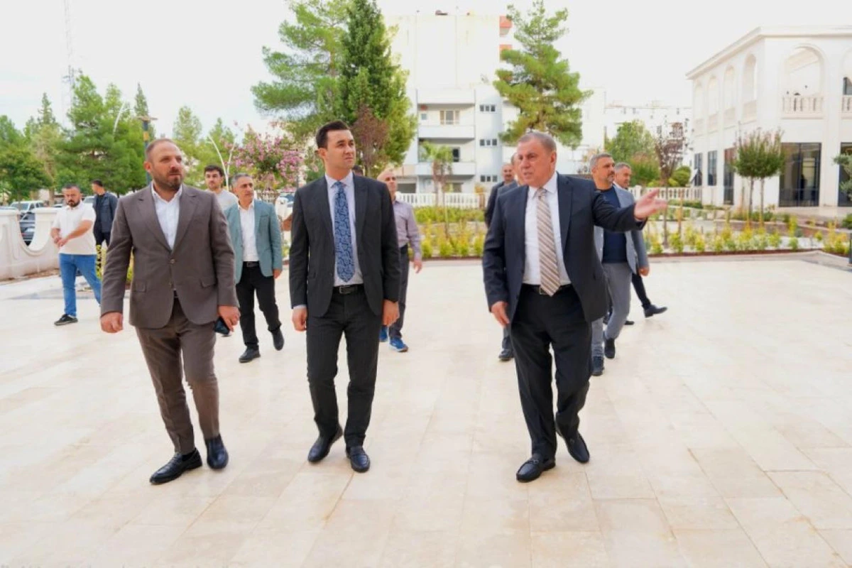 Midyat&rsquo;ta Sosyal Tesis &Ccedil;alışmaları Yerinde İncelendi