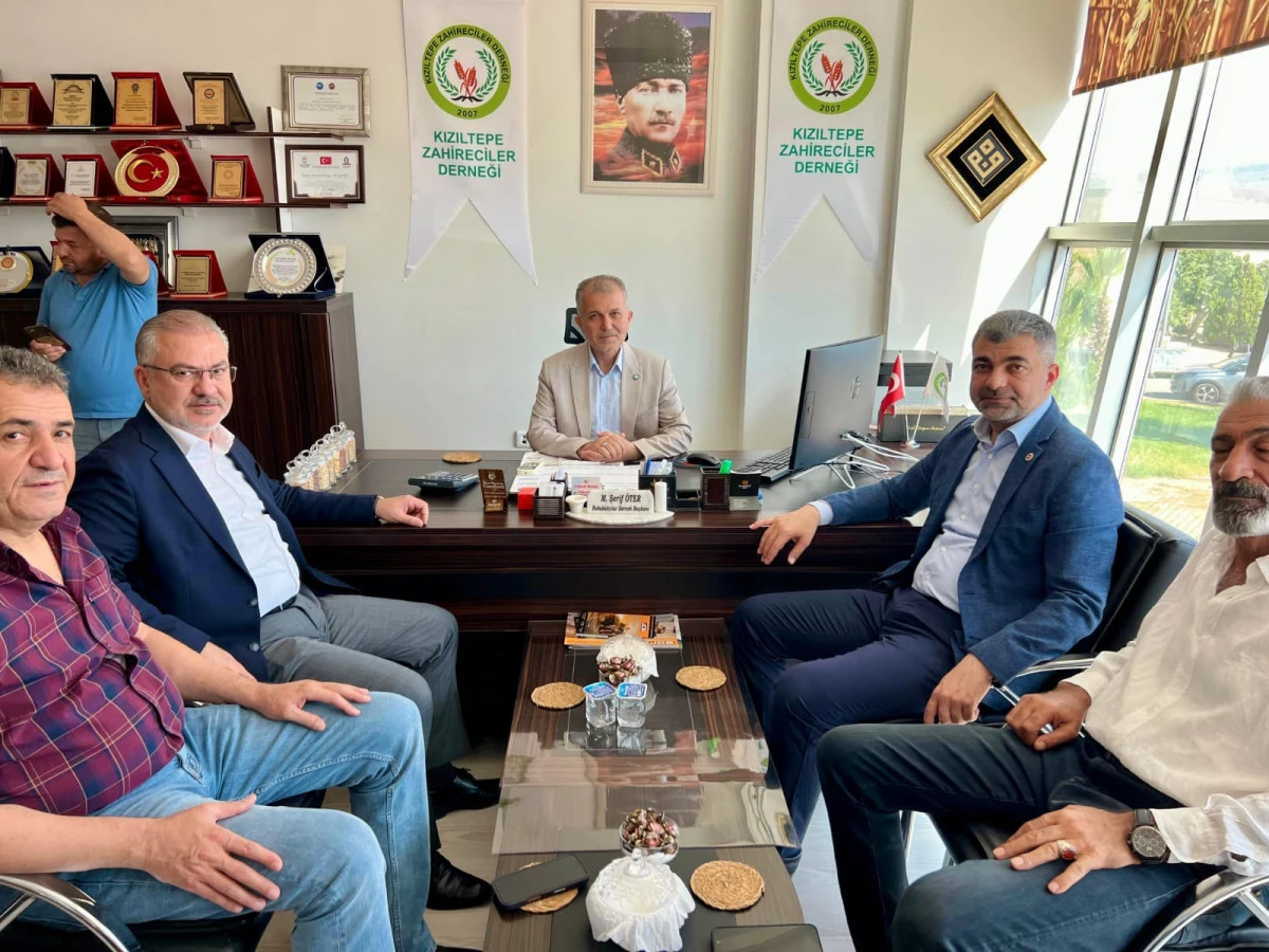 MİLLETVEKİLİ KILIÇ KIZILTEPE HUBUBAT VE TİCARET MERKEZİ’Nİ ZİYARET ETTİ