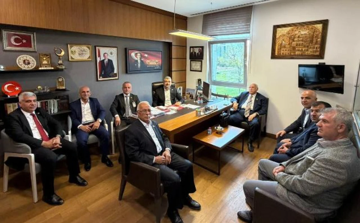 Milletvekili Kılı&ccedil;, Ziraat Odası Başkanlarını TBMM&rsquo;de ağırladı