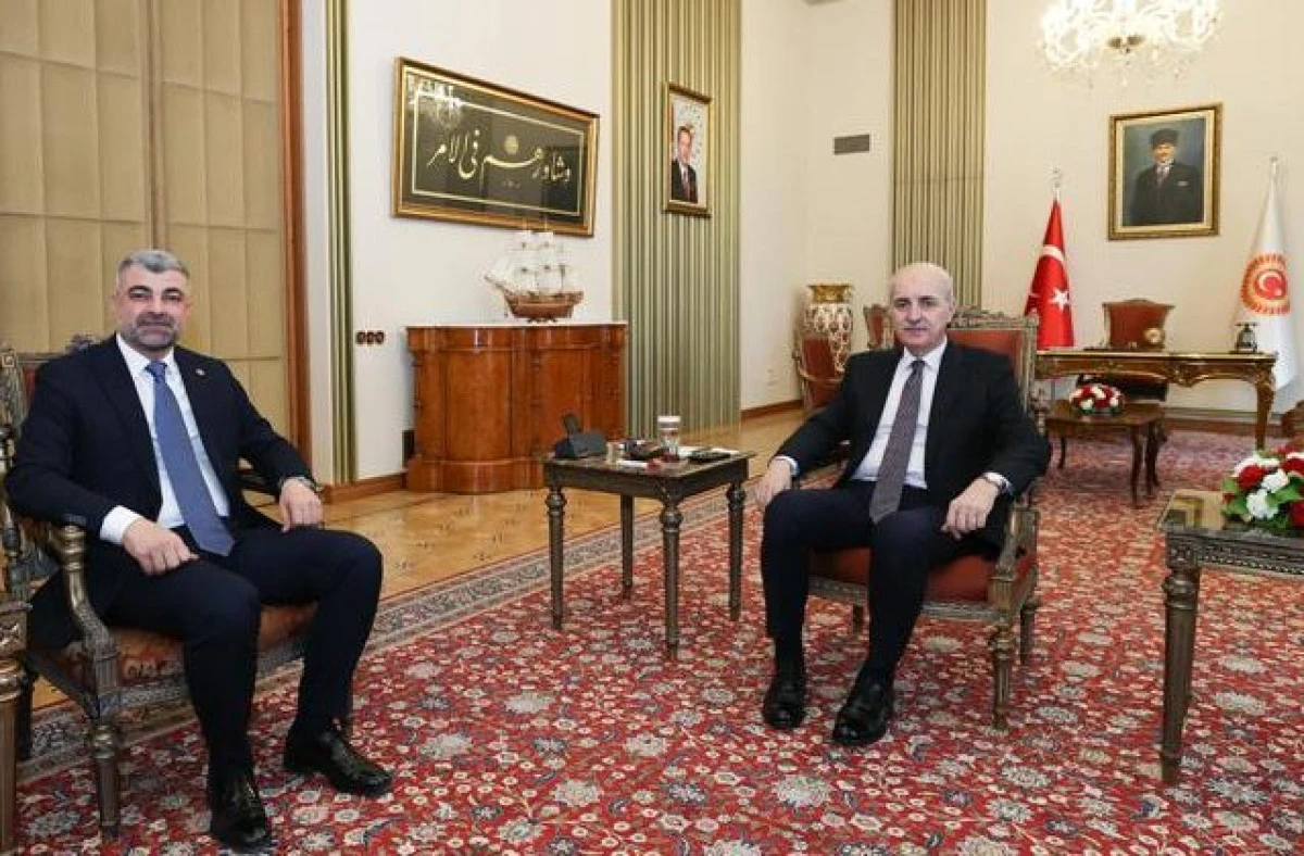 Milletvekili Kılı&ccedil;&rsquo;tan TBMM Başkanı Kurtulmuş&rsquo;a Ziyaret