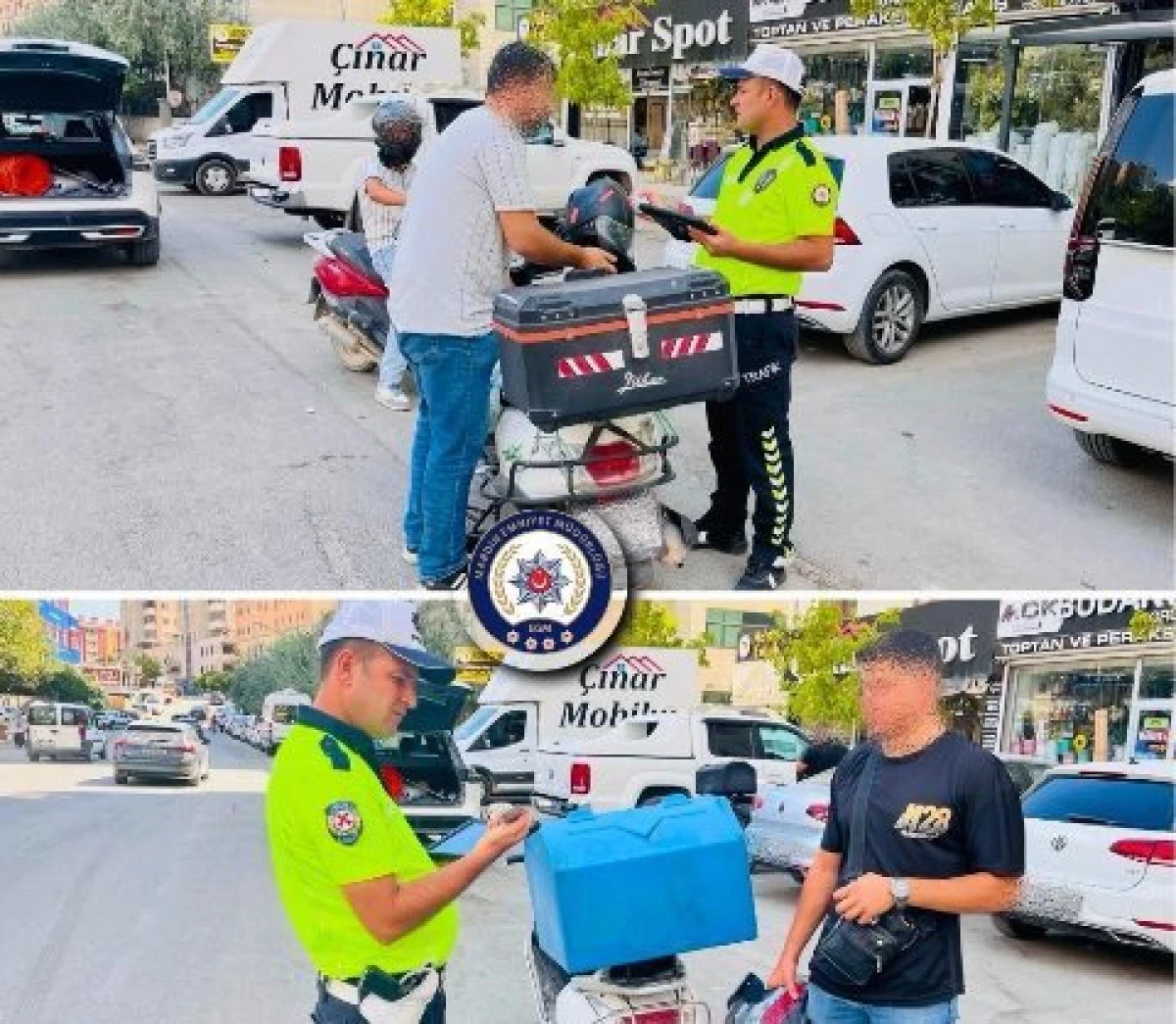 Motosikletlilere Sıkı Denetim