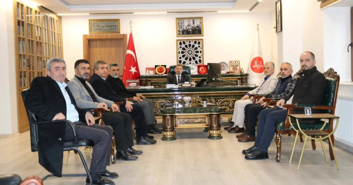 MTDF Başkanı Öter'den İl Müftüsü Türkmen'e Ziyaret 