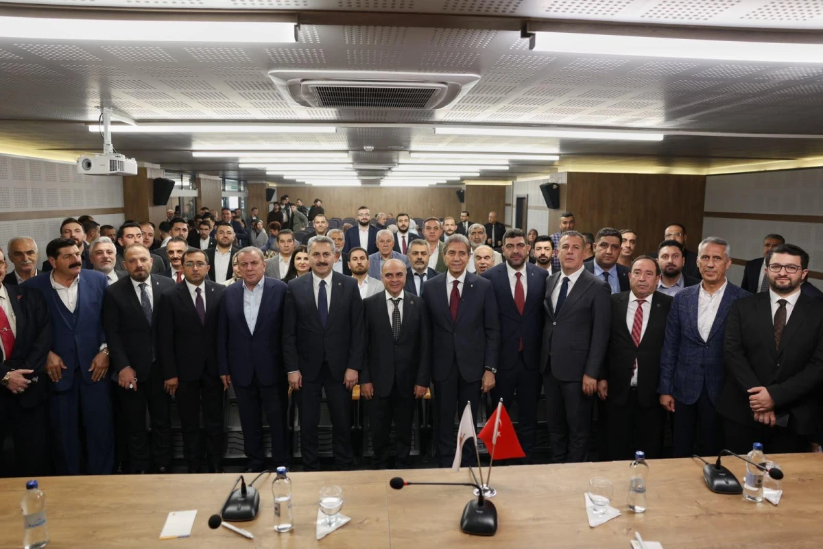 Mustafa Demir Mardin&rsquo;de Teşkilatla Buluştu